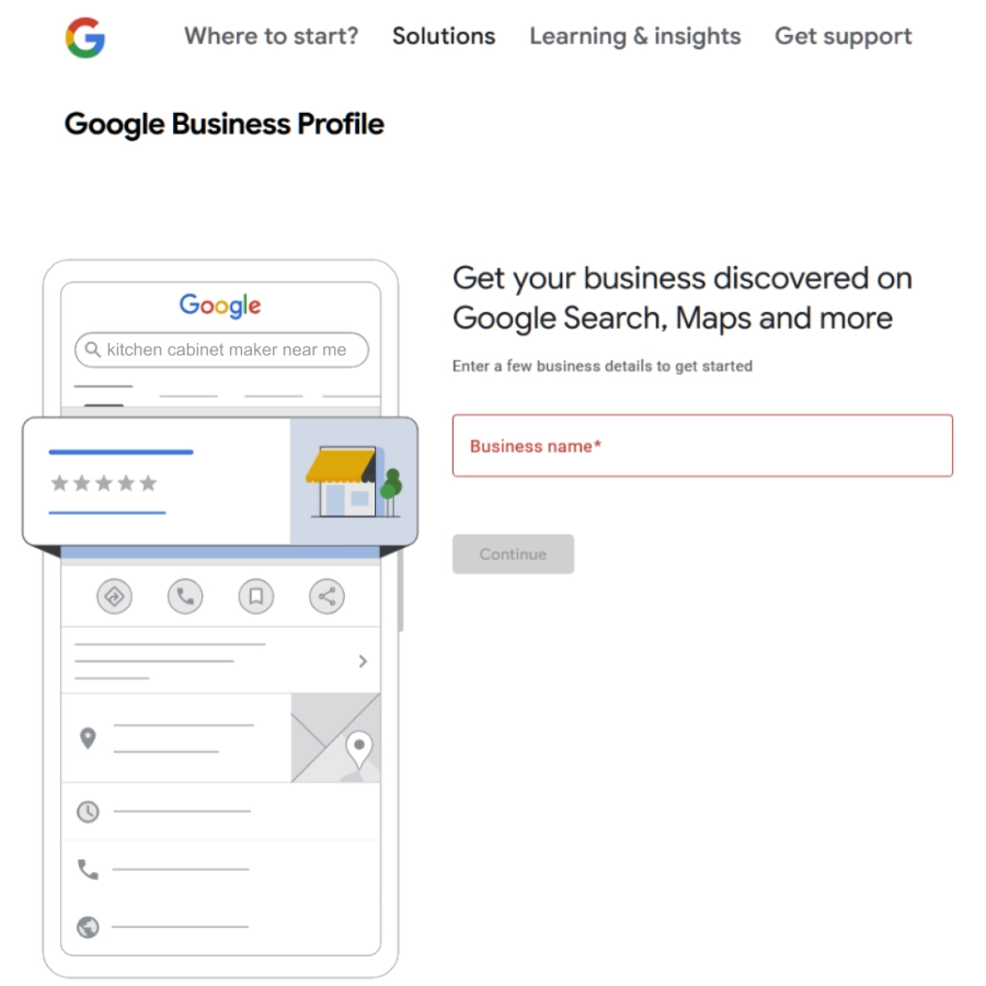 local seo kitchen cabinet maker near me