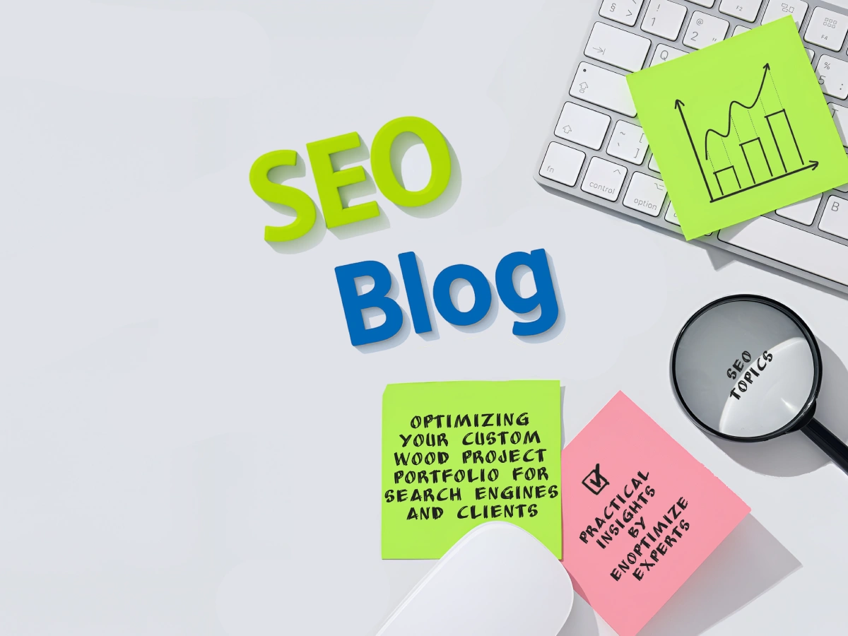 optimizing your custom wood project portfolio for search engines and clients